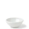 MIYA Company Sauce Dish Chinmi White + Blue Swirl Outlet