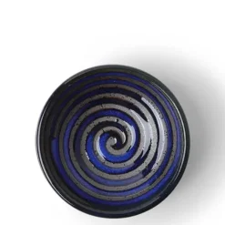 MIYA Company Sauce Dish Lapis Crystalline Swirl Best