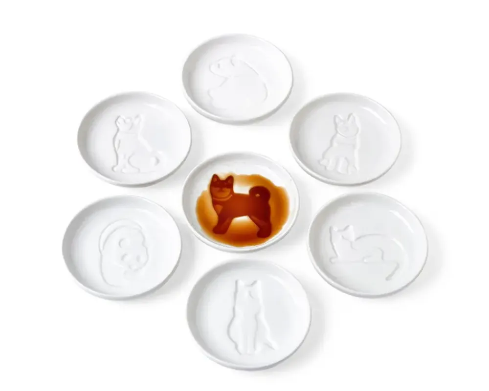 MIYA Company Sauce Dish Panda Sitting