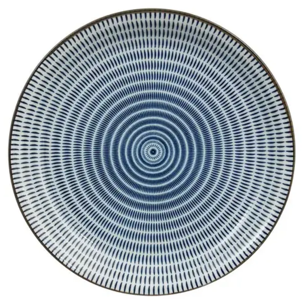 MIYA Company Sen Colors 9.75" Plate - Navy Best