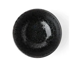 MIYA Company Silver Blue Granite Design Bowl 8-1/2