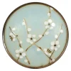 MIYA Company Spring Blossoms 4" Round Plate New