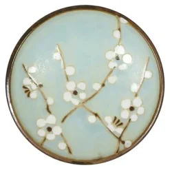 MIYA Company Spring Blossoms 4" Round Plate New