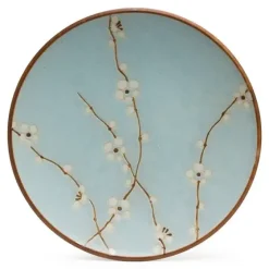 MIYA Company Spring Blossoms 9" Round Plate Hot