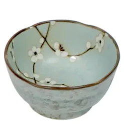 MIYA Company Spring Blossoms 4.5" Scalloped Bowl Hot
