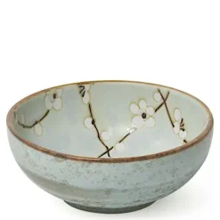 MIYA Company Spring Blossoms 4.25" Shallow Bowl Hot