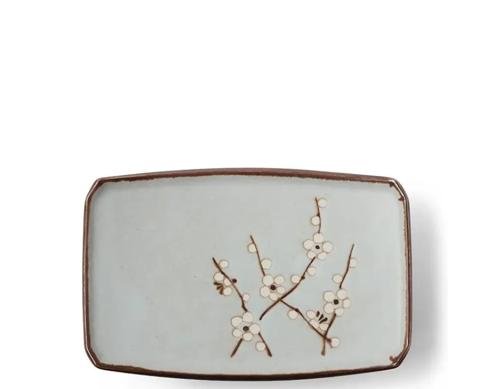 MIYA Company Spring Blossoms 7.25" X 5" Plate