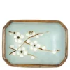 MIYA Company Spring Blossoms 3.5" X 2.5" Sauce Dish Clearance
