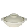 MIYA Company Sumi Kannyu White Donabe Casserole, 13 Oz. Clearance