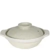 MIYA Company Sumi Kannyu White Donabe Casserole, 34 Oz. Online
