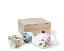 MIYA Company Summer Floral Tea Set New