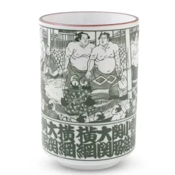 MIYA Company Sumo Match 8 Oz. Teacup New