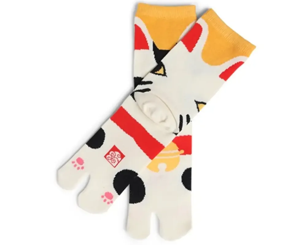 MIYA Company Tabi Socks - Maneki Neko Hot