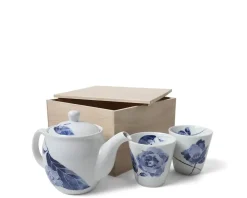 MIYA Company Tea Set Blue Rose Clearance