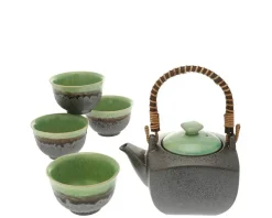 MIYA Company Tea Set Bronze/Jade Square Online