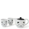 MIYA Company Tea Set Cat White Sale