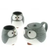 MIYA Company Tea Set Owl Blue Sale