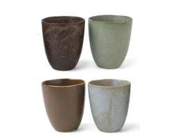 MIYA Company Teacup Pacific Forest Matte Set Of 4 Sale
