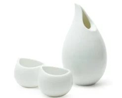 MIYA Company Tear Drop White Sake Set Best
