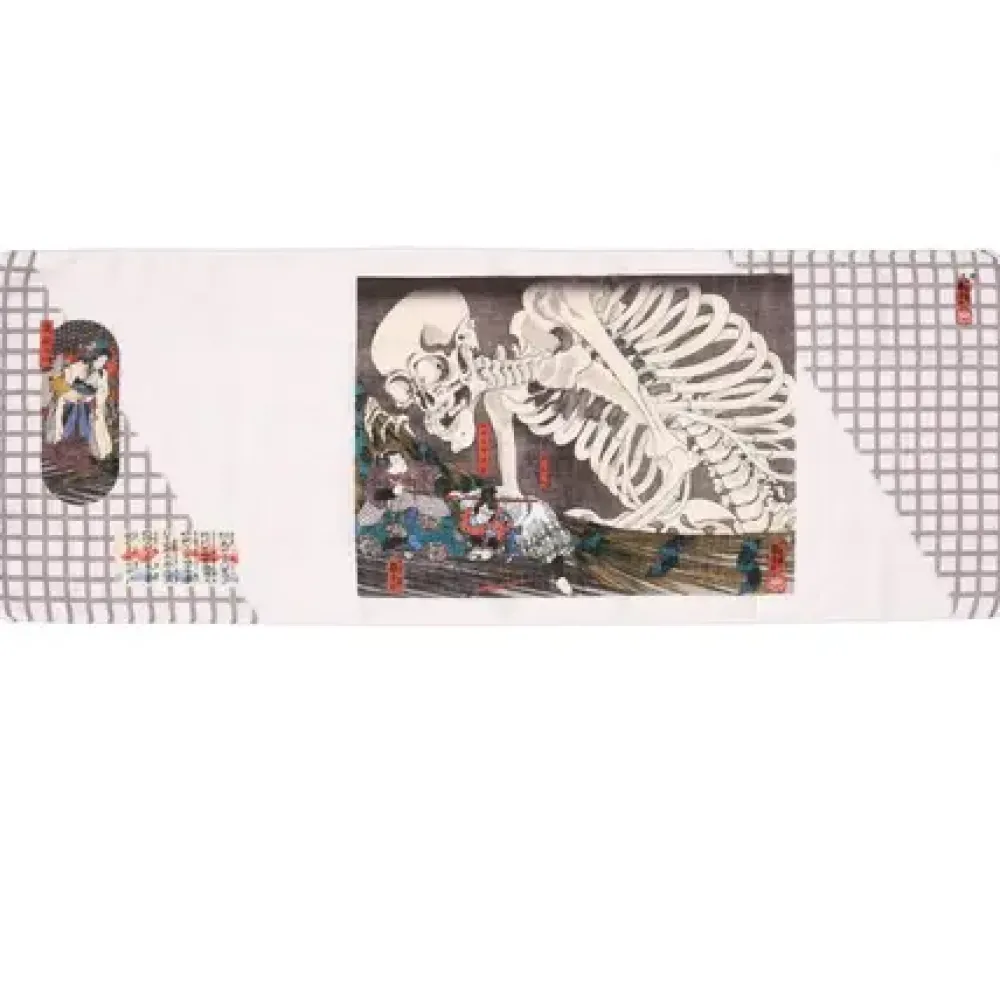 MIYA Company Tenugui Ruined Palace At Soma