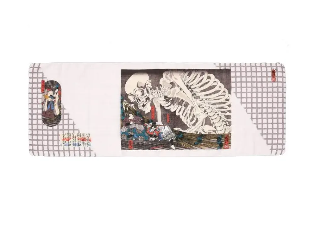 MIYA Company Tenugui Ruined Palace At Soma