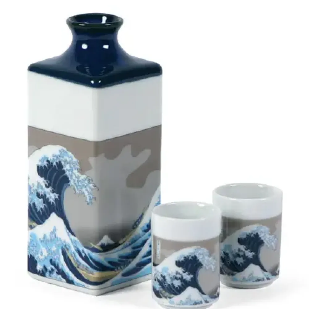 MIYA Company The Great Wave Sake Set Sale