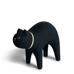 MIYA Company T-Lab Wooden Animal - Cat Black Outlet