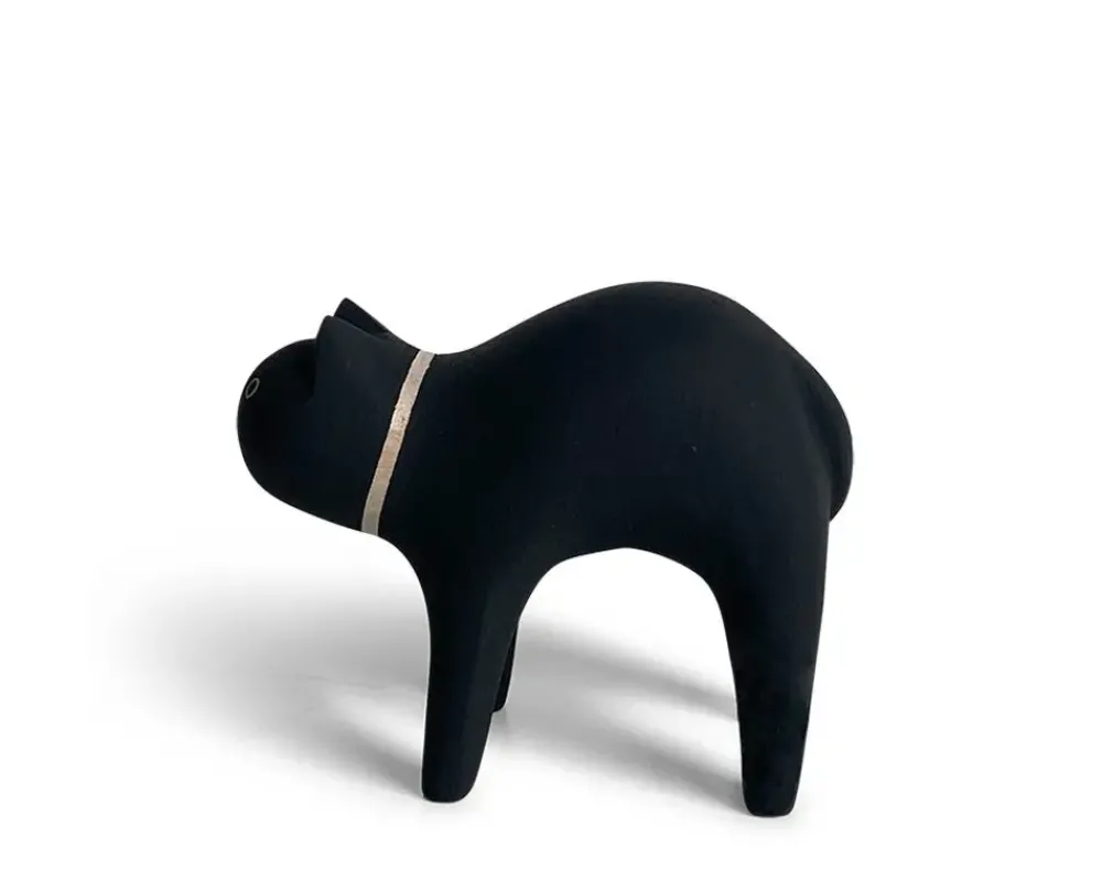 MIYA Company T-Lab Wooden Animal - Cat Black Outlet