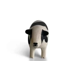MIYA Company T-Lab Wooden Animal - Cow Clearance