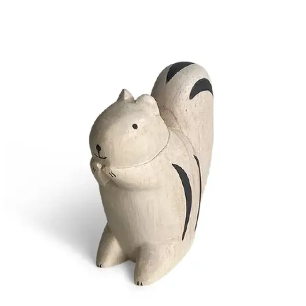MIYA Company T-Lab Wooden Animal - Squirrel Clearance