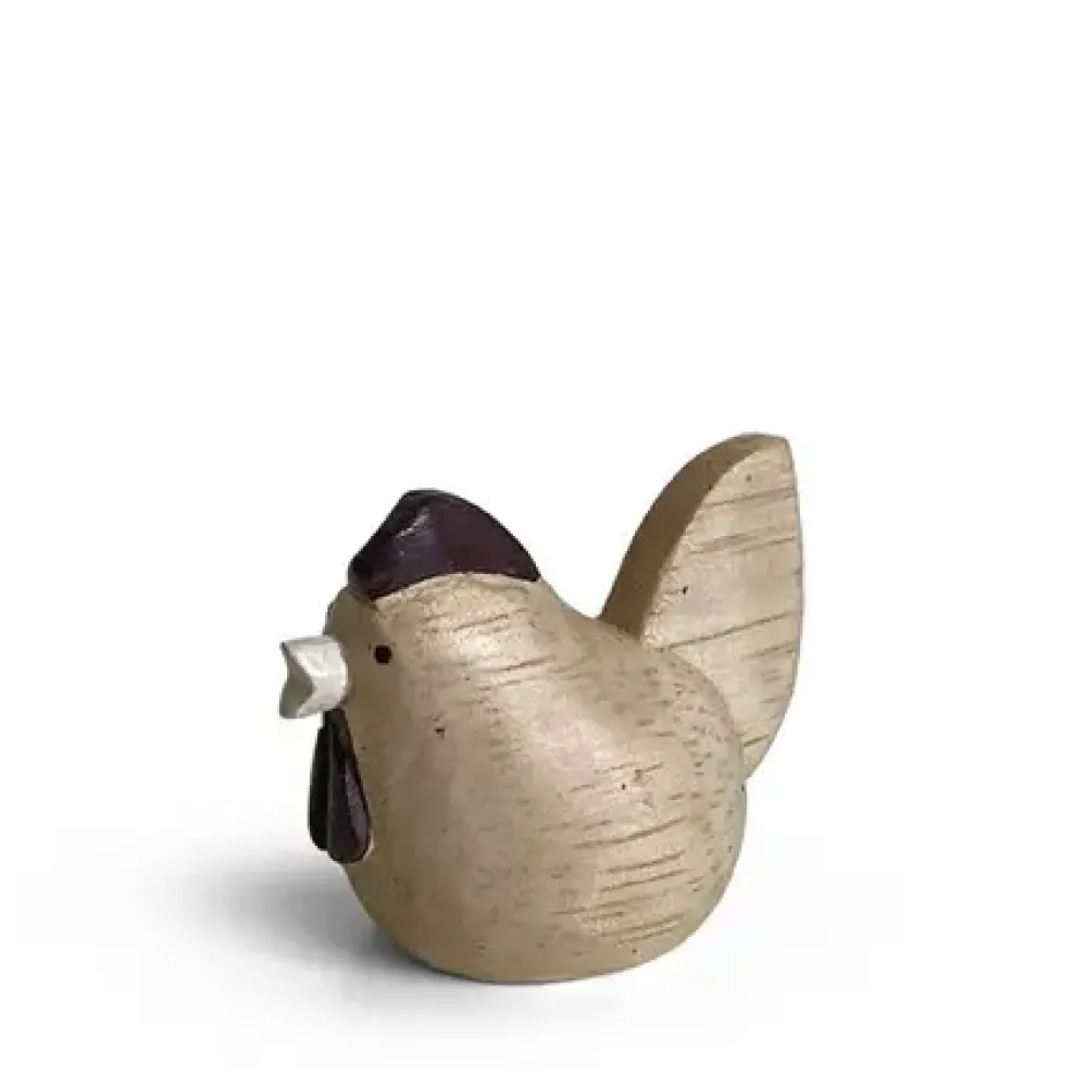 MIYA Company T-Lab Wooden Animal Zodiac Rooster Clearance