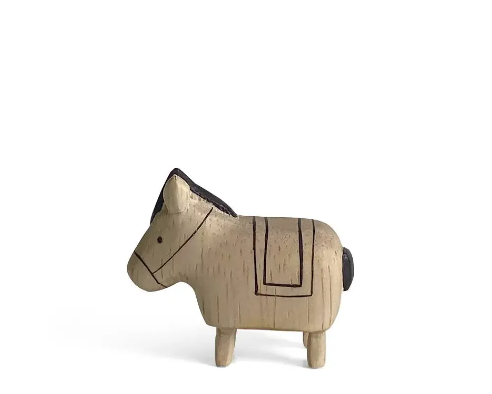 MIYA Company T-Lab Wooden Animal Zodiac Horse Clearance