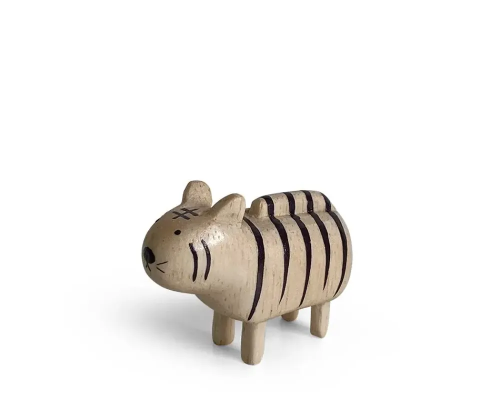 MIYA Company T-Lab Wooden Animal Zodiac Tiger Online