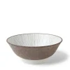MIYA Company Tokusa Gray 8.25" Bowl New