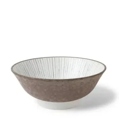 MIYA Company Tokusa Gray 8.25" Bowl New