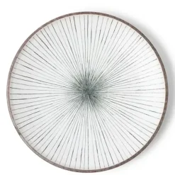 MIYA Company Tokusa Gray 10" Plate New