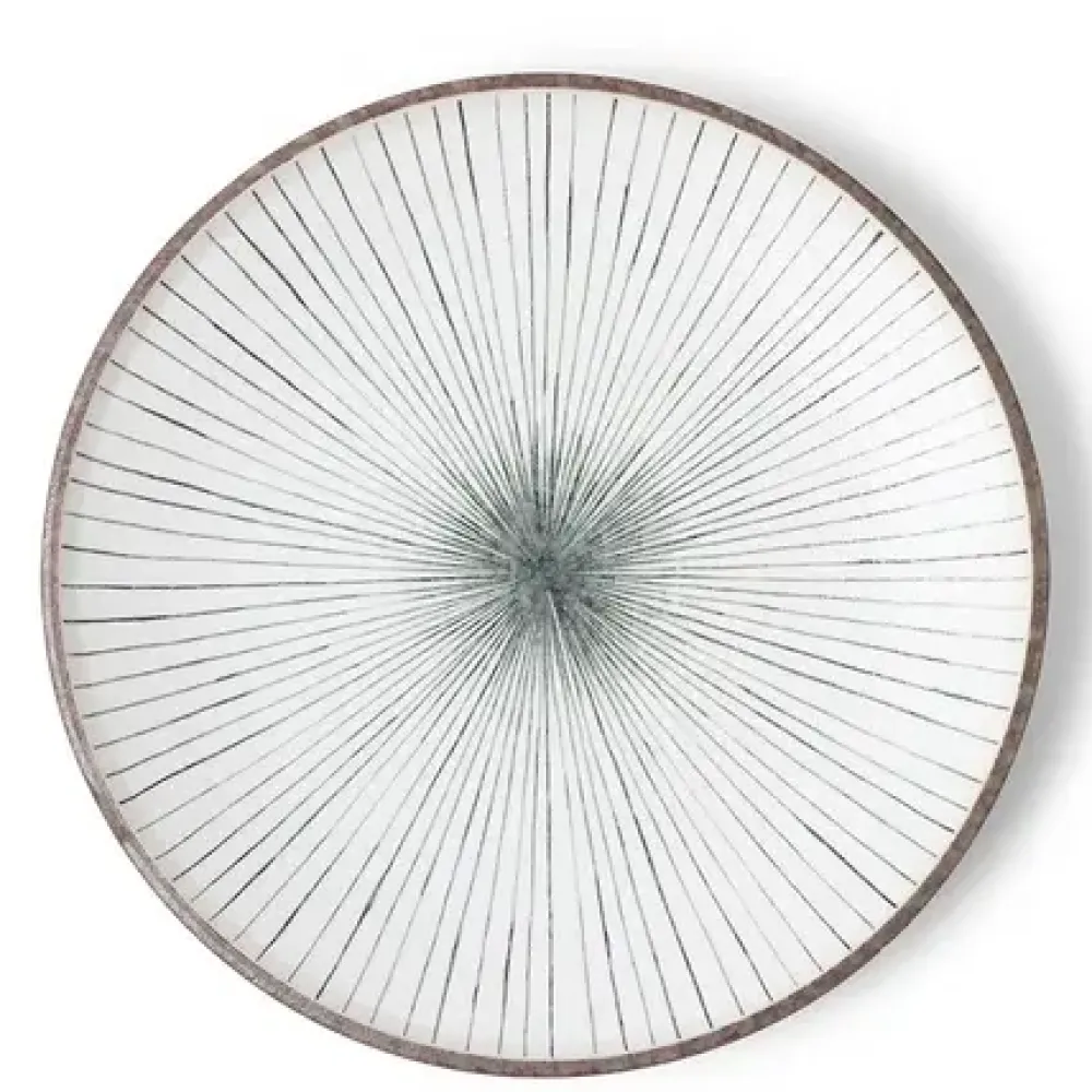 MIYA Company Tokusa Gray 10" Plate New