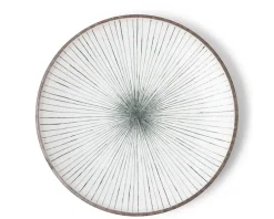 MIYA Company Tokusa Gray 10" Plate New