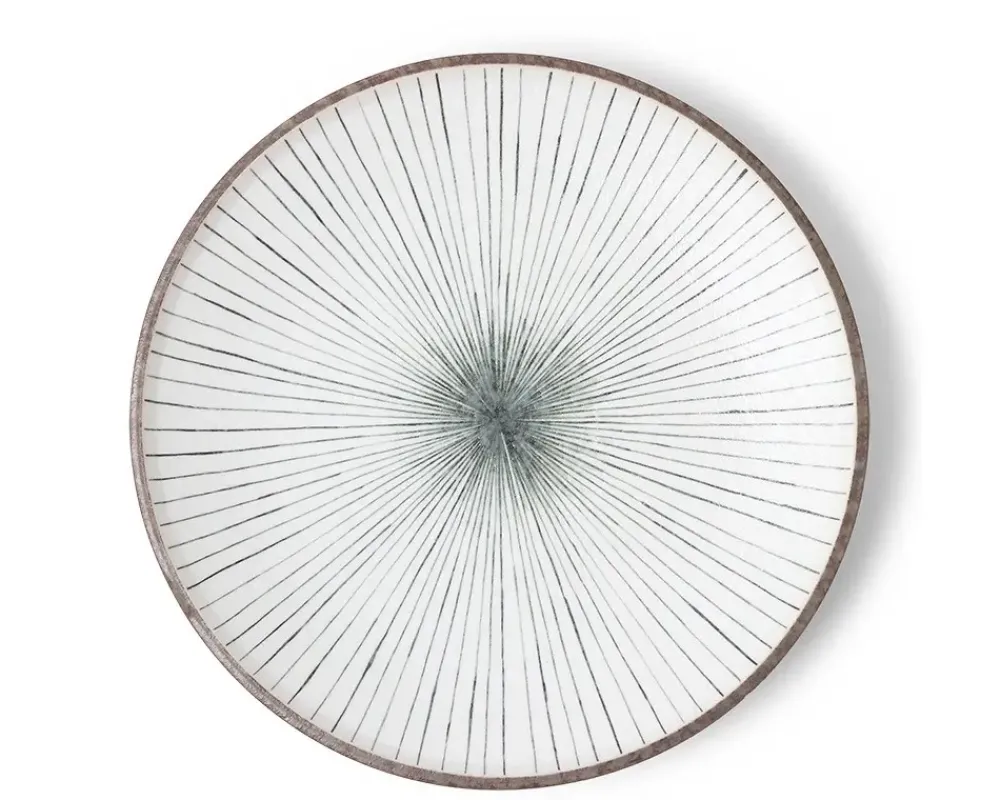 MIYA Company Tokusa Gray 10" Plate New