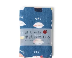 MIYA Company Towel Blue Sushi Clearance