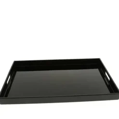 MIYA Company Tray Rectangle Black 18-7/8" X 12-1/4" New