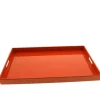 MIYA Company Tray Rectangle Red 18-7/8" X 12-1/4" Discount