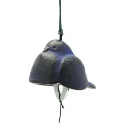 MIYA Company Wind Chime Dove Blue/Black